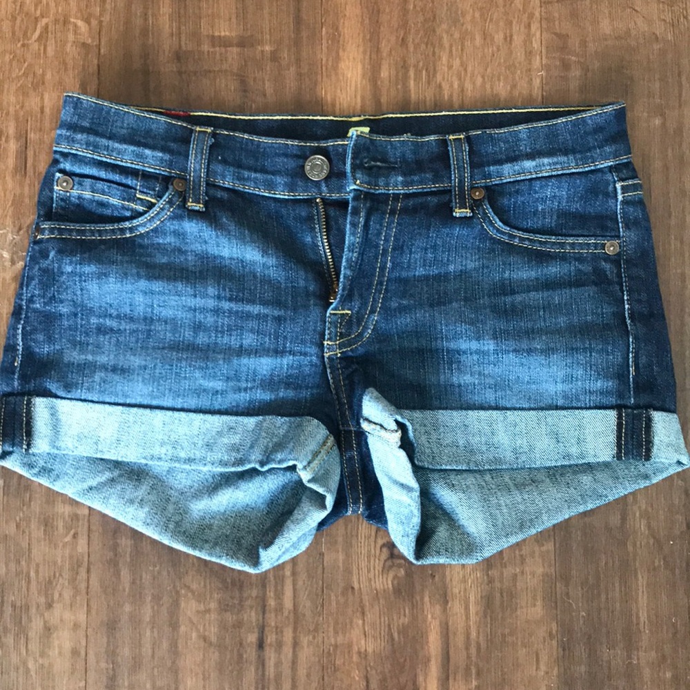 7 For All Mankind Jean shorts